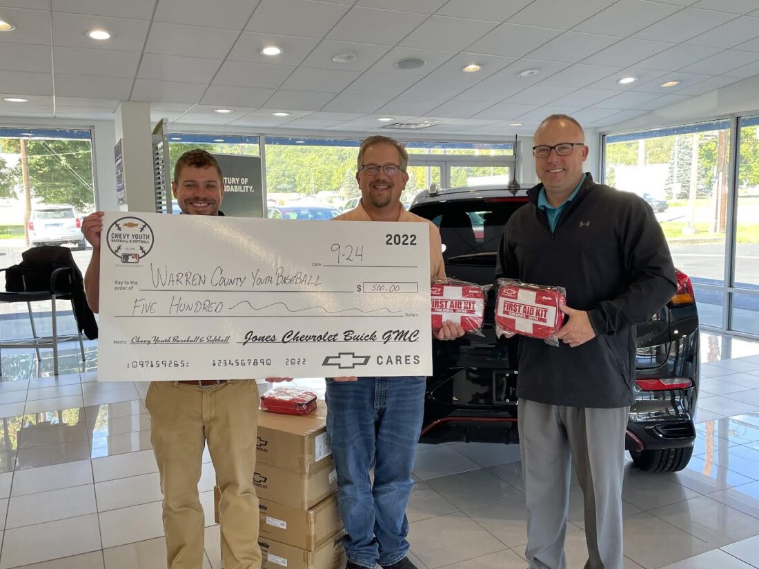Jones Chevrolet makes donation to WCYBSA News, Sports, Jobs Times